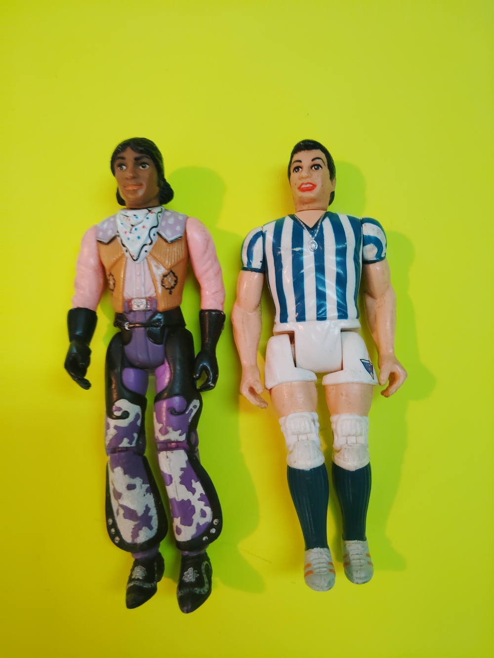 Vintage 1987/88 Pee Wee's Playhouse Cowboy Curtis And Ricardo